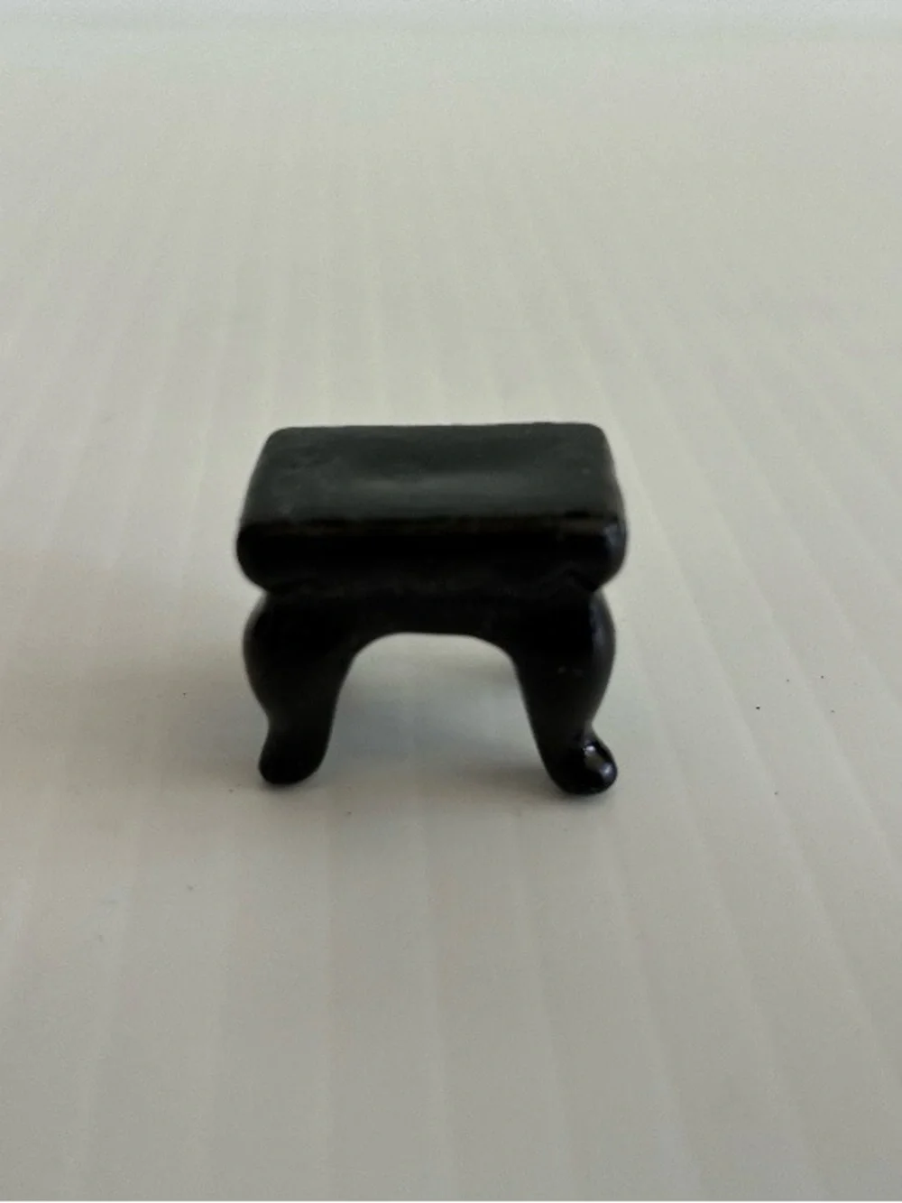 Vintage Black Piano Small Trinket Box Collectible Contemporary Classic Retro